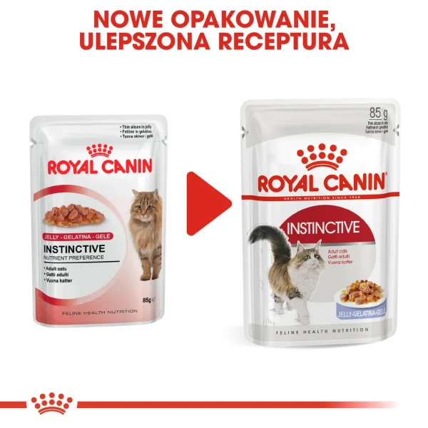 Karma mokra Royal Canin Instinctive Gelee dla kota powyżej 1 roku życia 12x85 g — widok 11