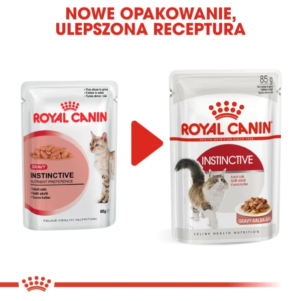 Karma mokra Royal Canin Instinctive Gravy dla kota 12x85 g — widok 11