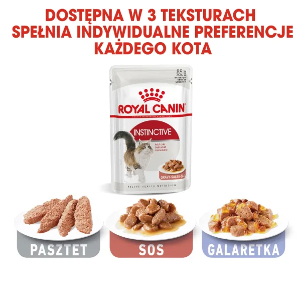 Karma mokra Royal Canin Instinctive Gravy dla kota 12x85 g — widok 9