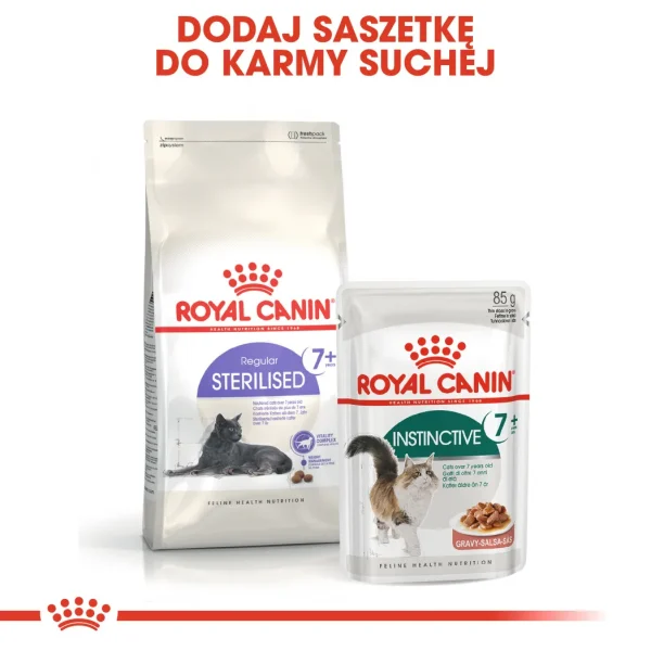 Karma mokra Royal Canin Instinctive +7 dla kotów 7-12 lat 12x85 g — widok 7