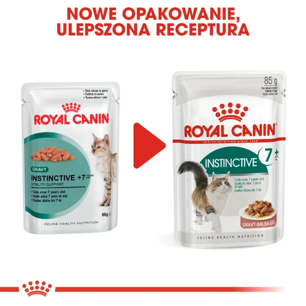 Karma mokra Royal Canin Instinctive +7 dla kotów 7-12 lat 12x85 g — widok 8