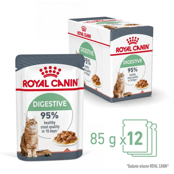 Karma mokra Royal Canin Digest Sensitive dla kota powyżej 1. roku życia 12x85 g — widok 3
