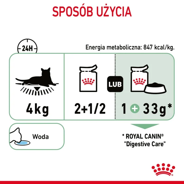 Karma mokra Royal Canin Digest Sensitive dla kota powyżej 1. roku życia 12x85 g — widok 8