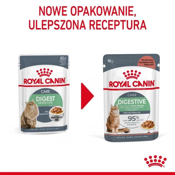Karma mokra Royal Canin Digest Sensitive dla kota powyżej 1. roku życia 12x85 g — widok 9