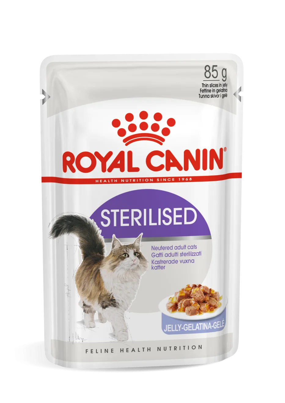 Karma mokra Royal Canin Sterilised W Galaretce dla kotów po sterylizacji 12x85 g — widok 3