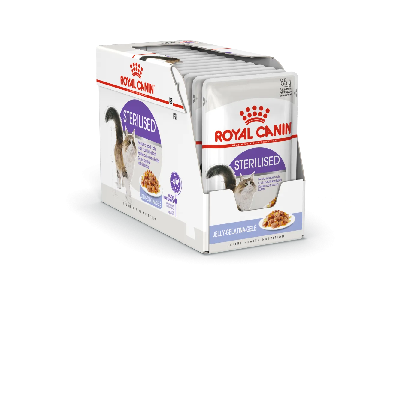 Karma mokra Royal Canin Sterilised W Sosie dla kotów po kastracji 12x85 g — widok 4
