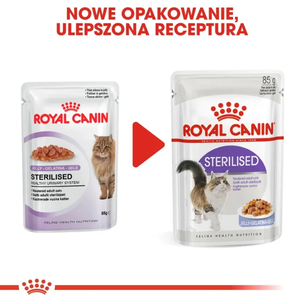Karma mokra Royal Canin Sterilised W Sosie dla kotów po kastracji 12x85 g — widok 8