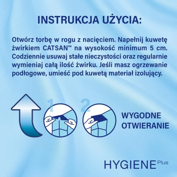 Żwirek Catsan Hygiene Plus — widok 5