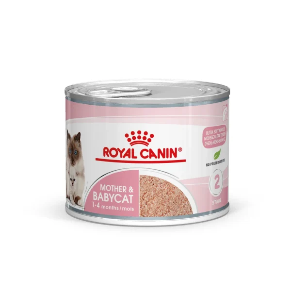 Karma mokra Royal Canin Mother & Babycat Ultra Soft Mousse 195 g — widok 2