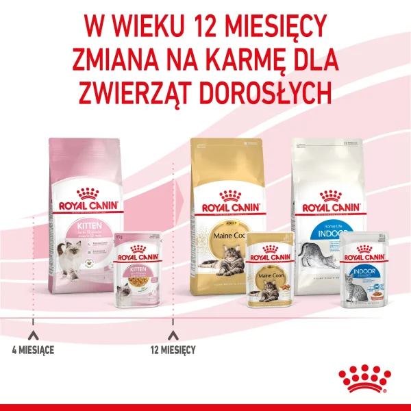 Karma mokra Royal Canin Kitten Instinctive dla kociąt w galaretce 12x85 g — widok 10