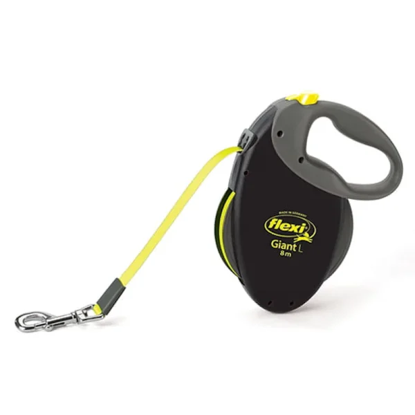 Smycz automatyczna Flexi Oryginalna Giant L Taśma 8 m Neon — widok 2