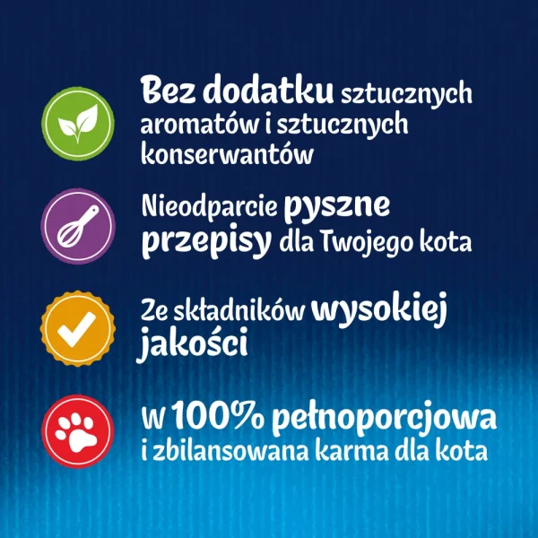 Karma mokra Felix Fantastic Mix Mięsny w Galaretce dla dorosłych kotów Mix smaków 44x85 g — widok 4