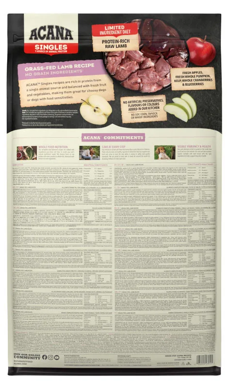 Karma sucha Acana Singles Grass-Fed Lamb 11,4 kg — widok 2