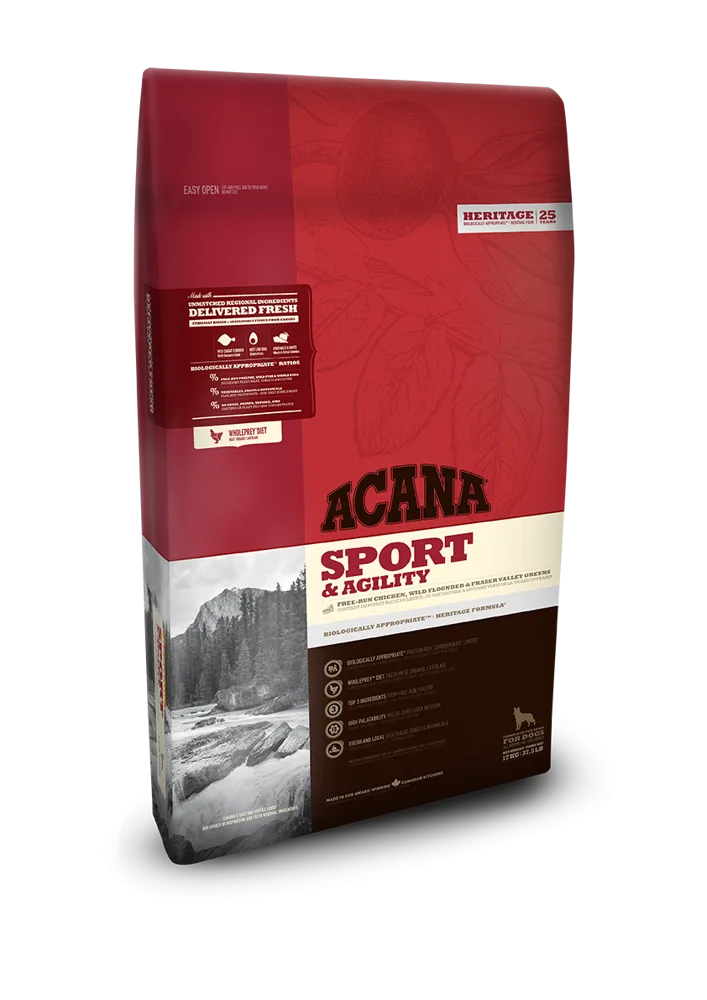 Karma sucha Acana Sport & Agility dla psów aktywnych wszystkich ras Kurczak 17 kg — widok 4