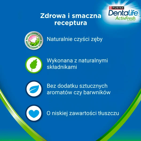 Przysmak Purina Dentalife Activefresh Przysmak Dla Psa 4 Sztuki Miód 142 g — widok 4