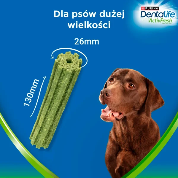 Przysmak Purina Dentalife Activefresh Przysmak Dla Psa 4 Sztuki Miód 142 g — widok 7
