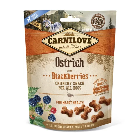 Przysmak Carnilove Crunchy przysmak Struś I Jeżyna Dla Psów 200 g