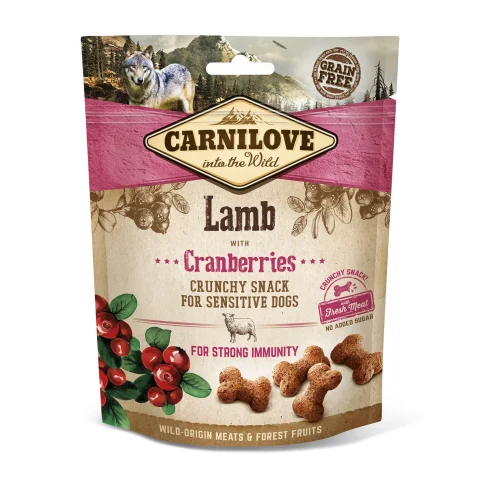 Przysmak Carnilove Crunchy przysmak Jagnięcina I Żurawina Dla Psów 200 g