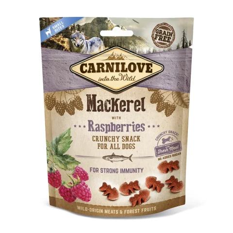 Przysmak Carnilove Crunchy przysmak Makrela I Malina Dla Psów 200 g